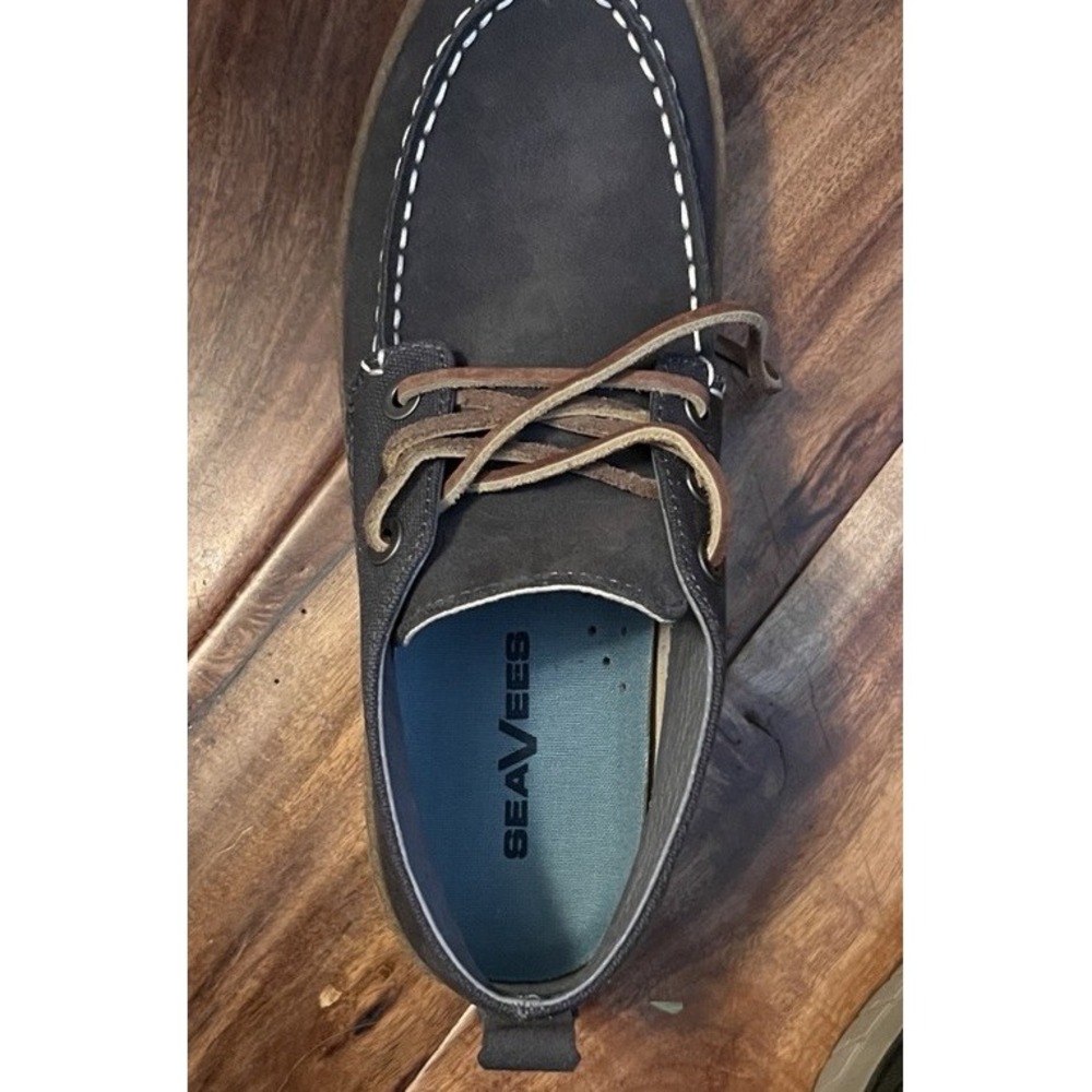 Seavees Shoes Mens Navy Suede Bayside Moc Chukka Lace Up Boot MENS 8.5 - Picture 8 of 10